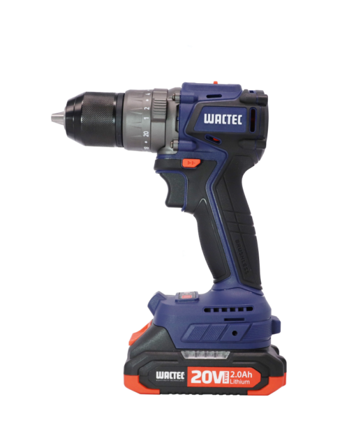 WACTEC 14101WC 20V Brushless Cordless Impact Drill with All-Metal Chuck