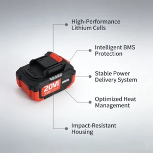 20V lithium battery pack