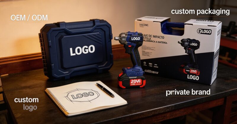 OEM ODM power tools private label customization packaging
