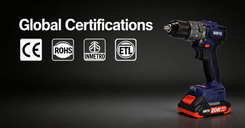 power tools CE RoHS ETL certification manufacturer