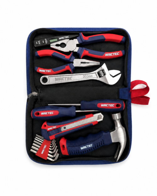 WACTEC 9PCS Hand Tools Set for household repair and hardware retail