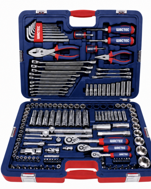 WACTEC 150 pieces socket set for automotive workshop use